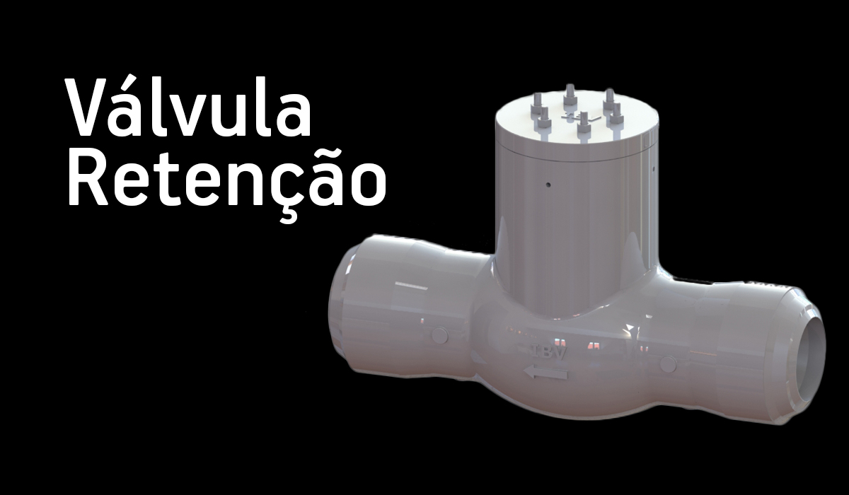 VÁLVULA RETENÇÃO PORTINHOLA PRESSURE SEAL