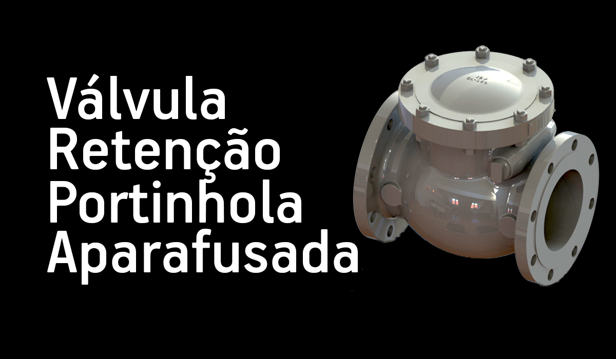 VÁLVULA RETENÇÃO APARAFUSADA